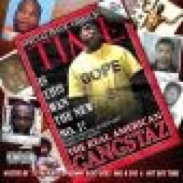 Blood Raw The Real American Gangstaz by Blood Raw cover