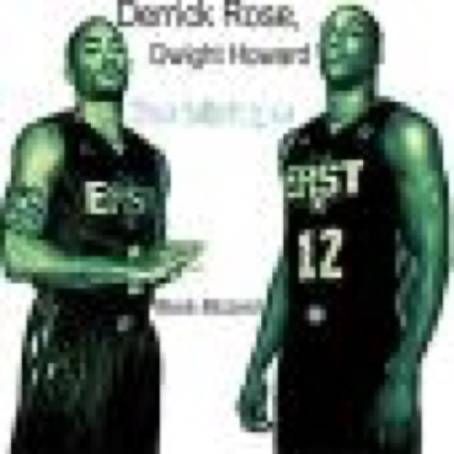 Derrick Rose,Dwight Howard cover