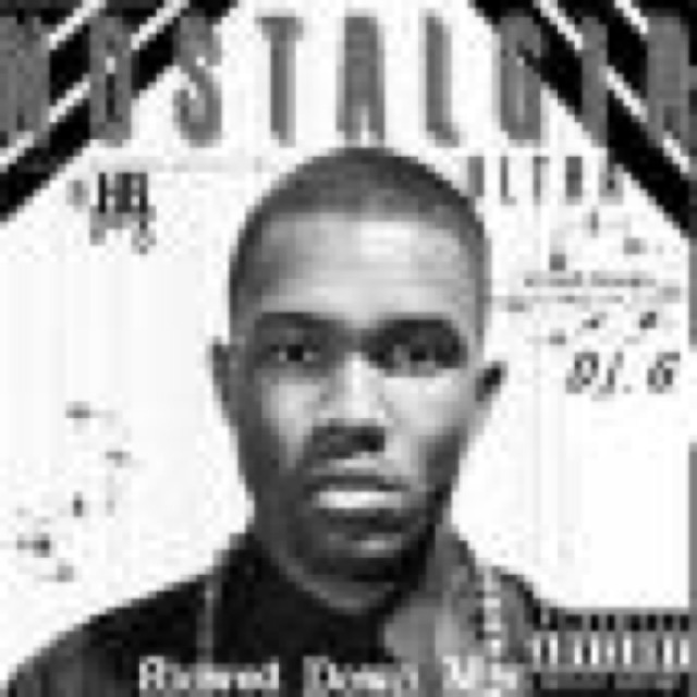 Dj G Frank Ocean Slowed MIx cover