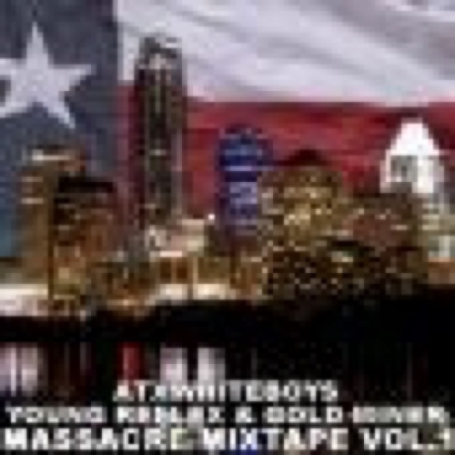 Massacre Muzik Mixtape Vol 1 by AtxWhiteBoys cover