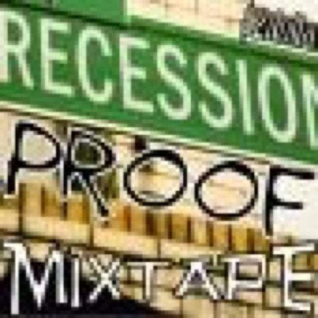 RECESSION PROOF MIXTAPE by VARIOUS cover