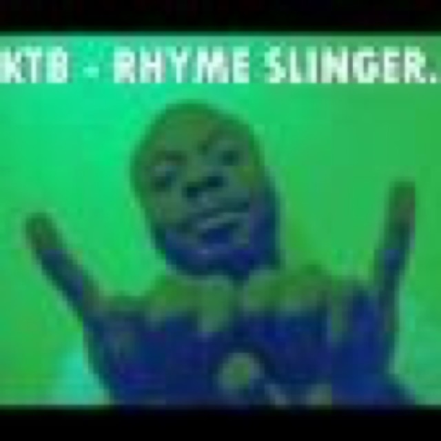 RHYME SLINGER by KTB cover