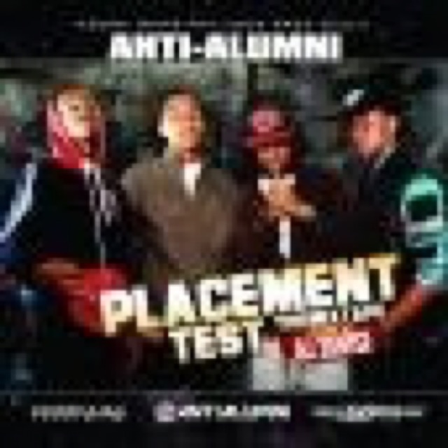 The Placement Test by Anti-Alumni cover