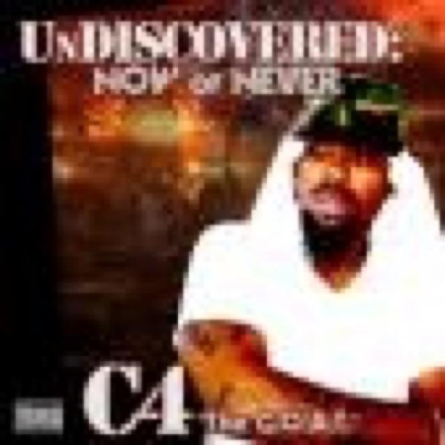 UnDISCOVERED: NOW or NEVER by C4- "The G.O.A.T" cover