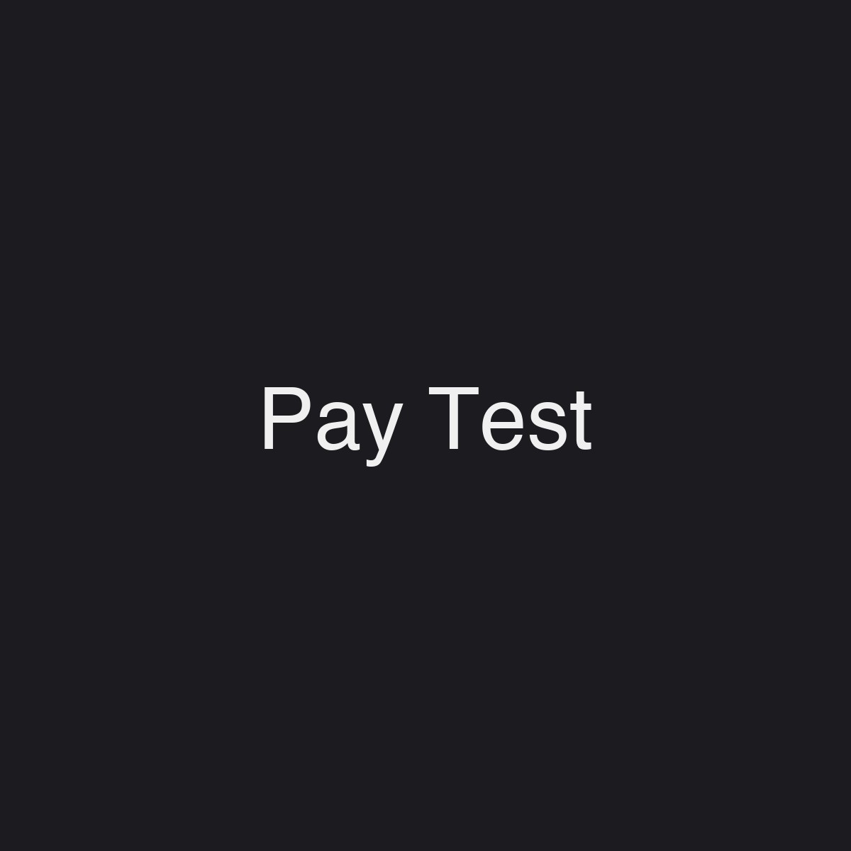 Pay Test cover