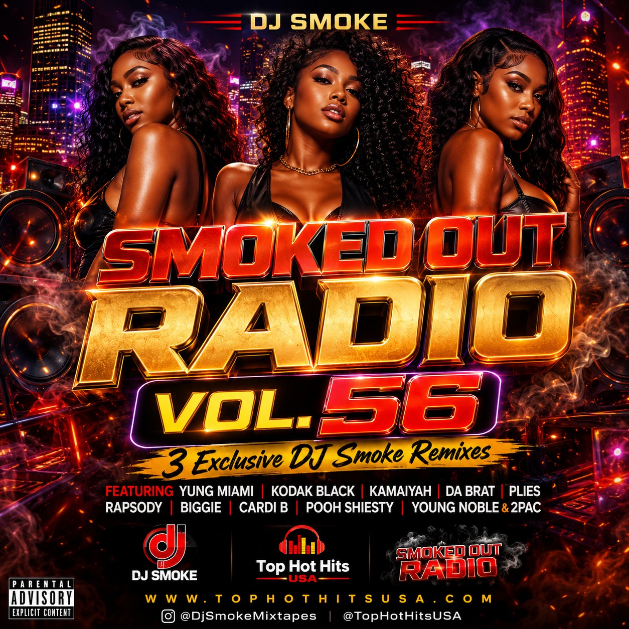 Smoked Out Radio Vol. 56 by Various Artists cover